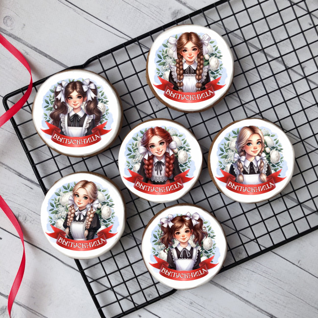 Имбирный пряник "Выпускница", 10 шт  