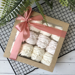 Набор зефира ручной работы "Ассорти-экзотик", 12 шт  