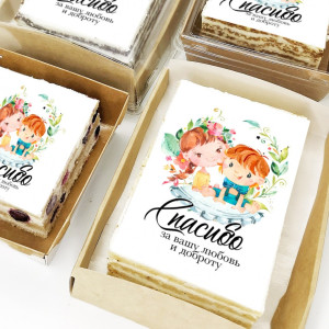 Торт-открытка "Детки"