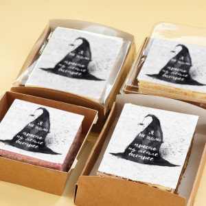 Торт-открытка "Я не ведьма"