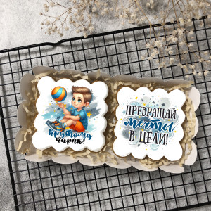 Набор имбирных пряников Крутому парню "Волейболисту" 