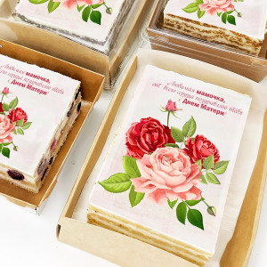 Торт-открытка "Любимая"