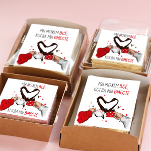 Торт-открытка "Мы можем все"