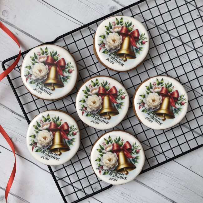 Имбирный пряник "Последний звонок", 10 шт 