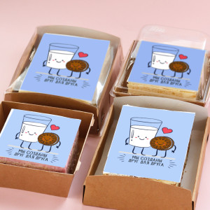 Торт-открытка "Мы созданы"