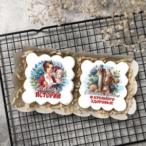Набор имбирных пряников "Учителю истории" (женщине)      