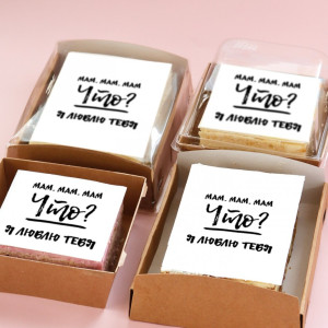 Торт-открытка "Мам..."