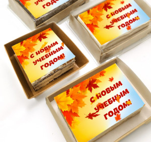 Торт-открытка "Осенний"