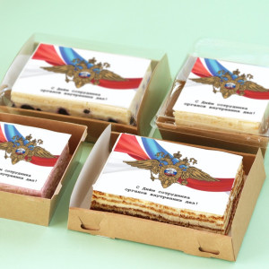 Торт-открытка "День сотрудника ОВД"