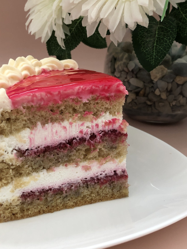 Бенто-торт  "Клубничный йогурт", 1 кг