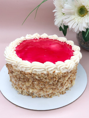 Бенто-торт  "Клубничный йогурт", 1 кг