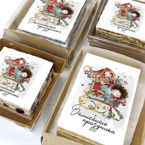 Торт-открытка "Волшебного праздника"