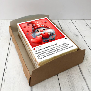 Торт-открытка "Гном"