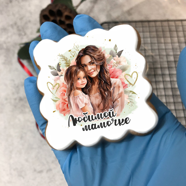 Набор имбирных пряников "Будь счастлива", 2 шт Набор имбирных пряников "Будь счастлива", 2 шт