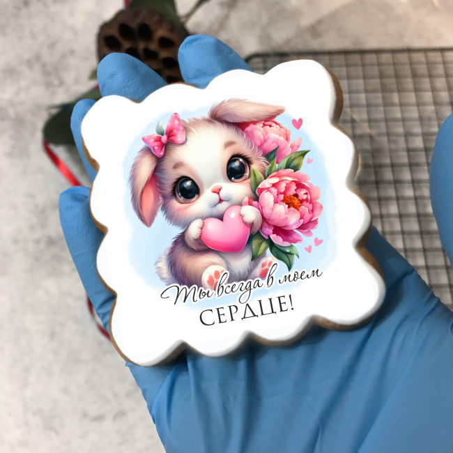 Набор имбирных пряников "Всегда в моем сердце", 2 шт  