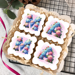 Набор имбирных пряников "МАМА", 4 шт   