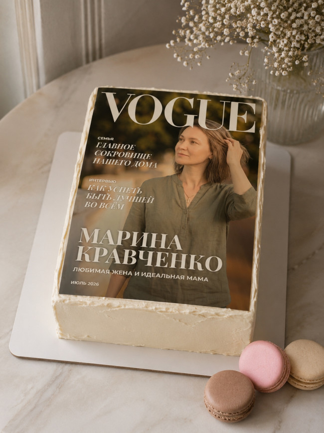 Торт «С обложки журнала VOGUE» 