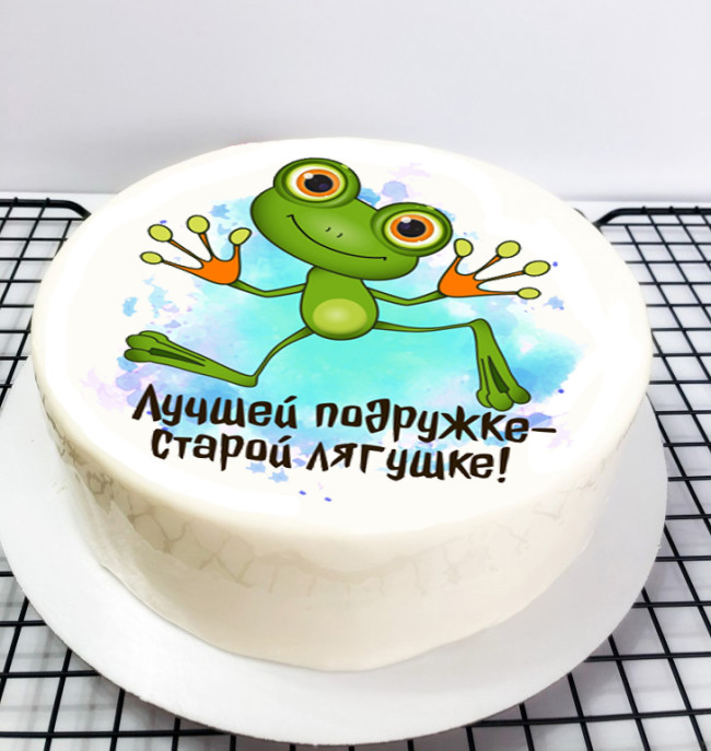 Муссовый торт «Подружке-лягушке»