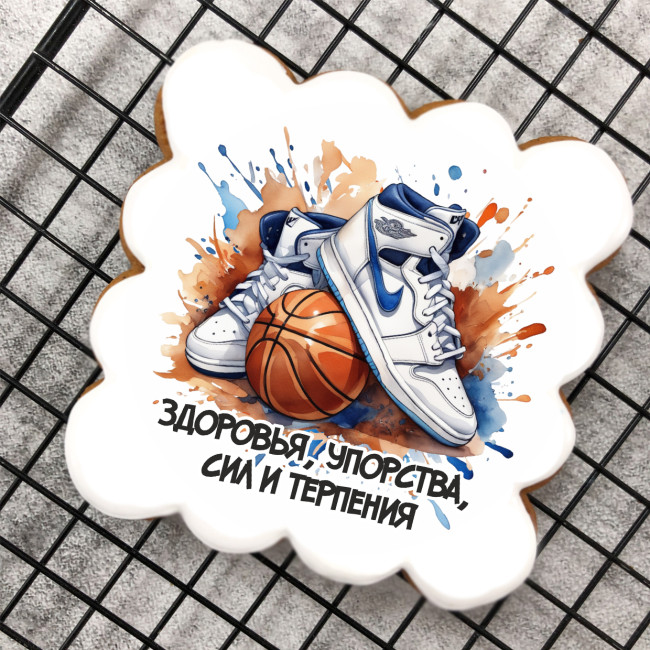 Набор имбирных пряников "Тренеру по баскетболу"  