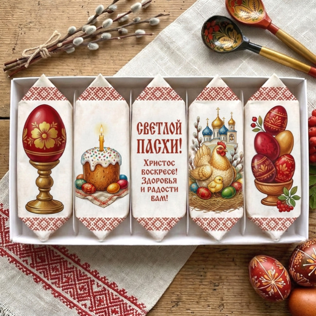 Набор пирожных Картошка на Пасху, 5 шт
