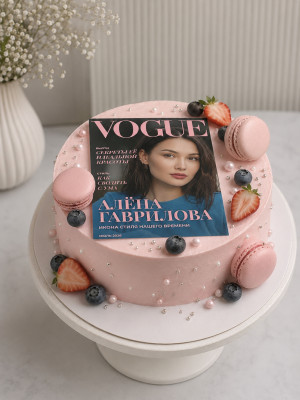 Торт "Героиня журнала VOGUE" Торт "Героиня журнала VOGUE"