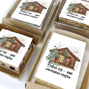 Торт-открытка "Маленькая сказка"