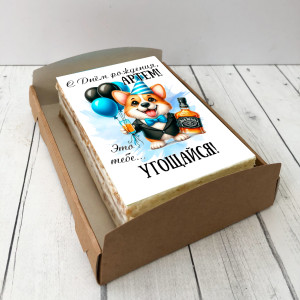 Торт-открытка "Угощайся" 