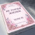 Торт-открытка "Книга" жен. (укажем любые Ваши надписи) 