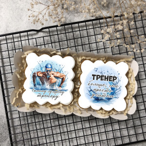 Набор имбирных пряников "Тренеру по плаванию (мужчина)"   