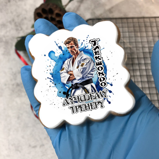 Набор имбирных пряников "Тренеру по тхеквондо" Набор имбирных пряников "Тренеру по тхеквондо"