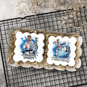 Набор имбирных пряников "Тренеру по тхеквондо" 