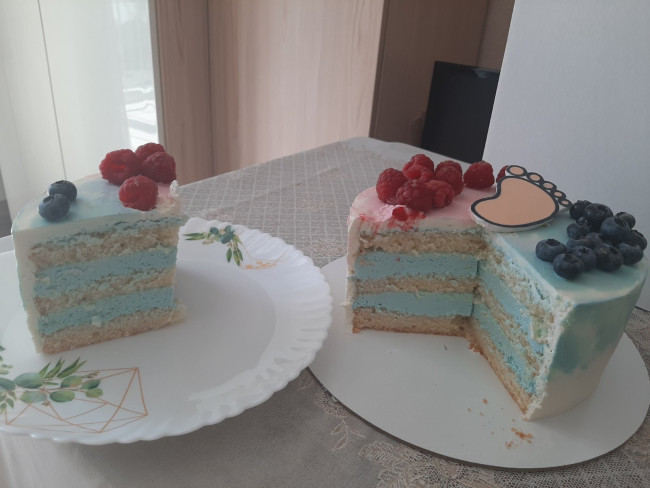 Гендерный торт «Кто у нас?»