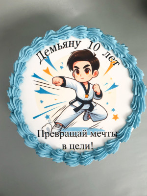 Торт с фотопечатью