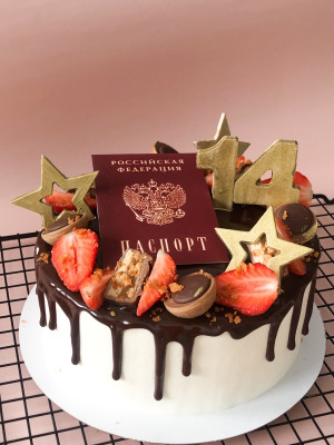 Торт с паспортом