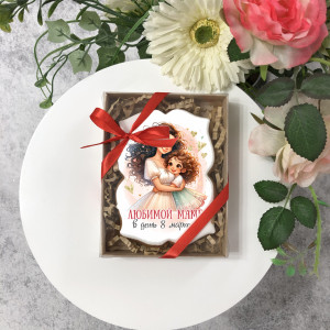 Имбирный пряник "Любимой маме от дочки"