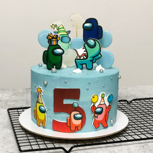 Торт «Among Us»