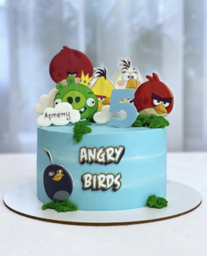 Торт «Angry birds»