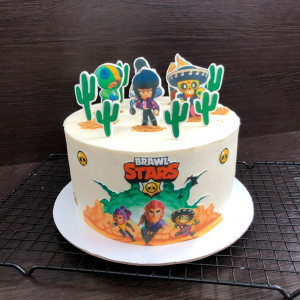 Торт «Brawl stars»