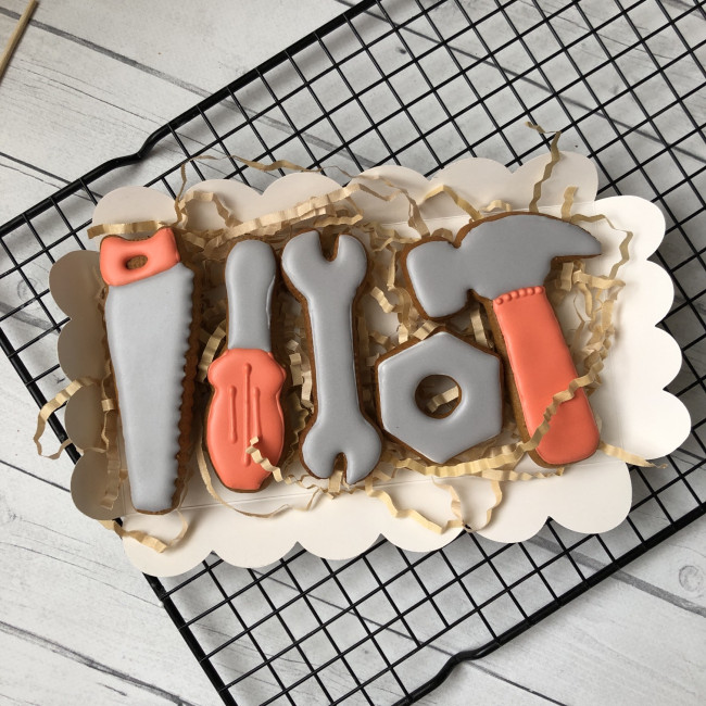 Набор имбирных пряников "Инструменты"