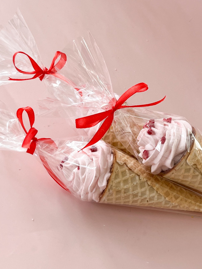 Рожок с зефиром