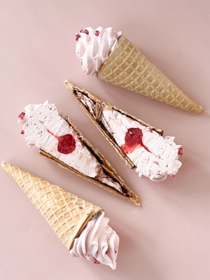 Рожок с зефиром