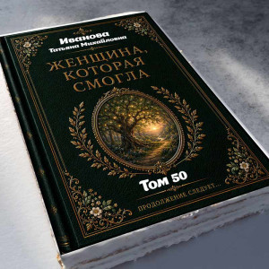 Торт-книга "Женщина, которая смогла"   