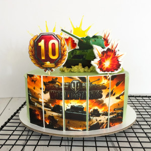 Торт «World of Tanks»