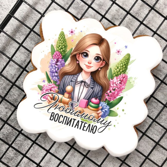 Набор имбирных пряников "Для воспитателя", 4 шт 