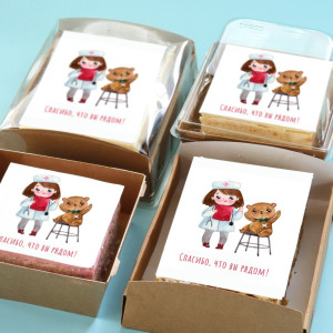 Торт-открытка "Вы рядом"