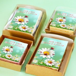 Торт-открытка "Божьи коровки"