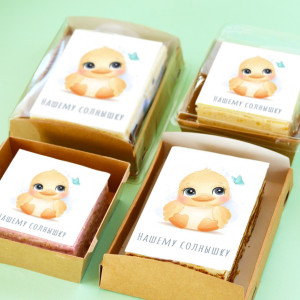 Торт-открытка "Наше солнышко"