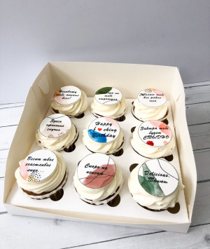 Капкейки «Вишня/шоколад»