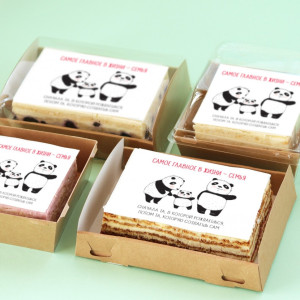 Торт-открытка "Самое главное"