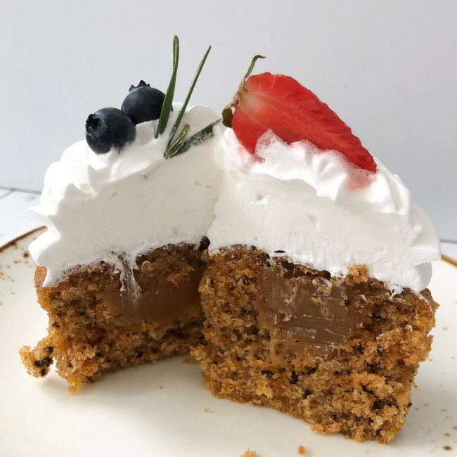 Капкейки «Морковные с карамелью»